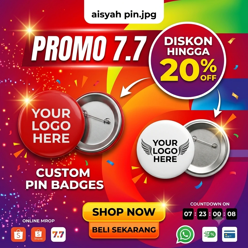 Pin Custom Aisyah Mojokerto