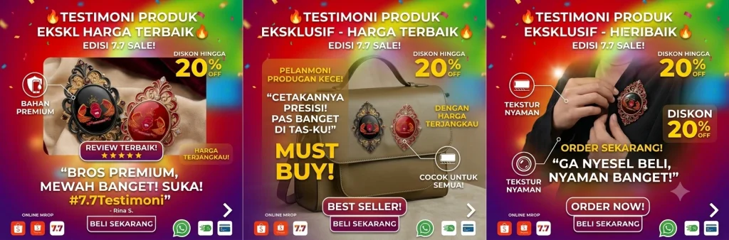 Review Pin Custom Aisyah